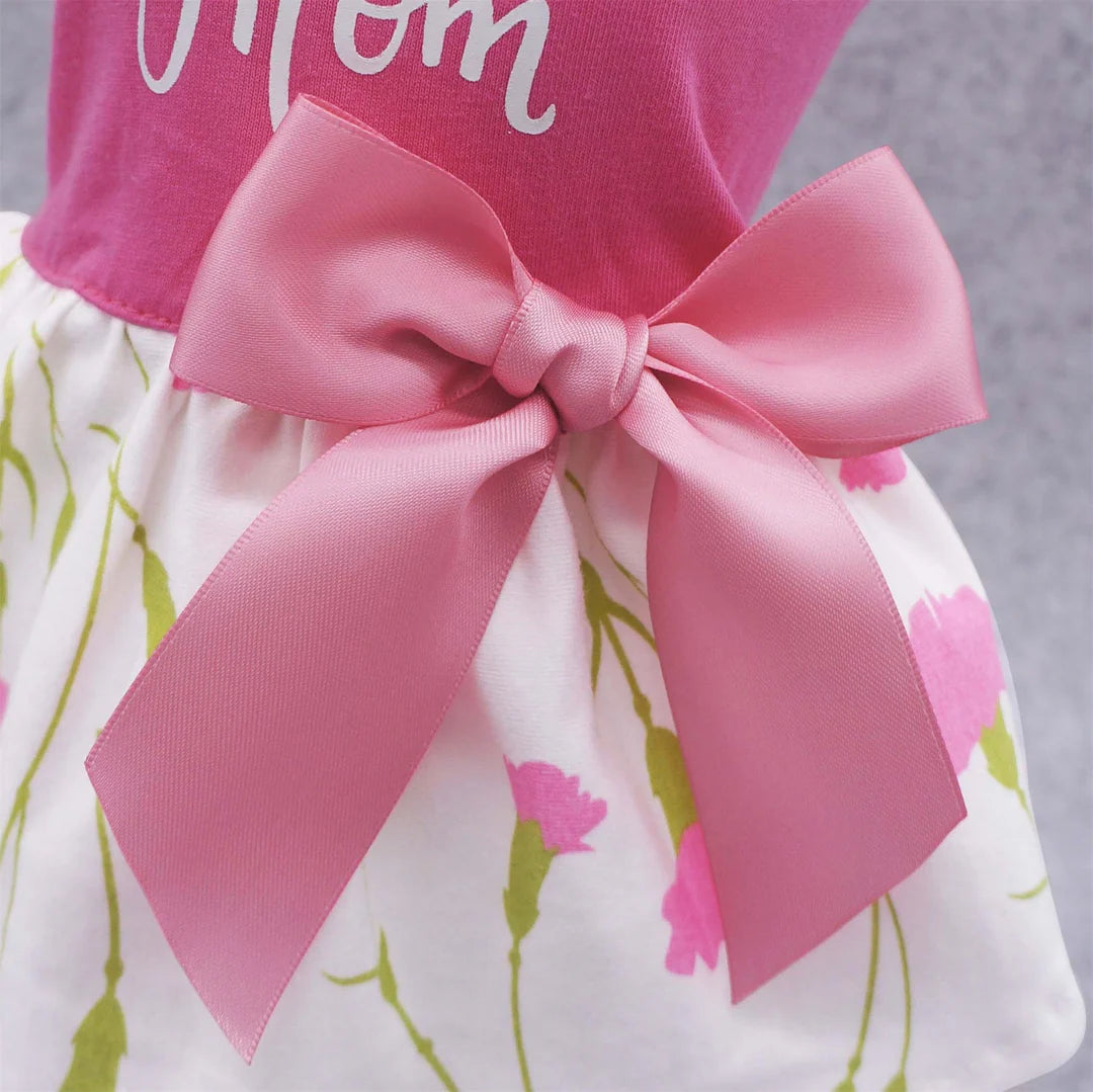 Vestido "I love you mom"