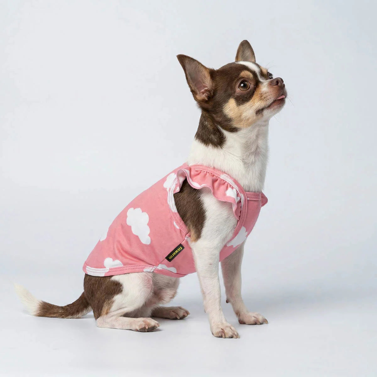 Cloud Ruffle Dog Shirt