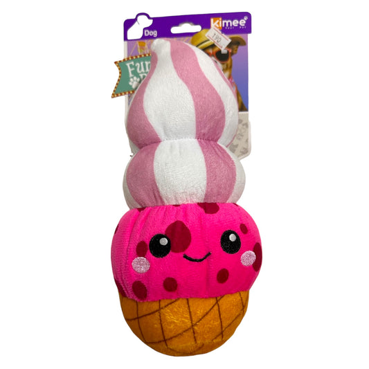 Ice cream dog toy