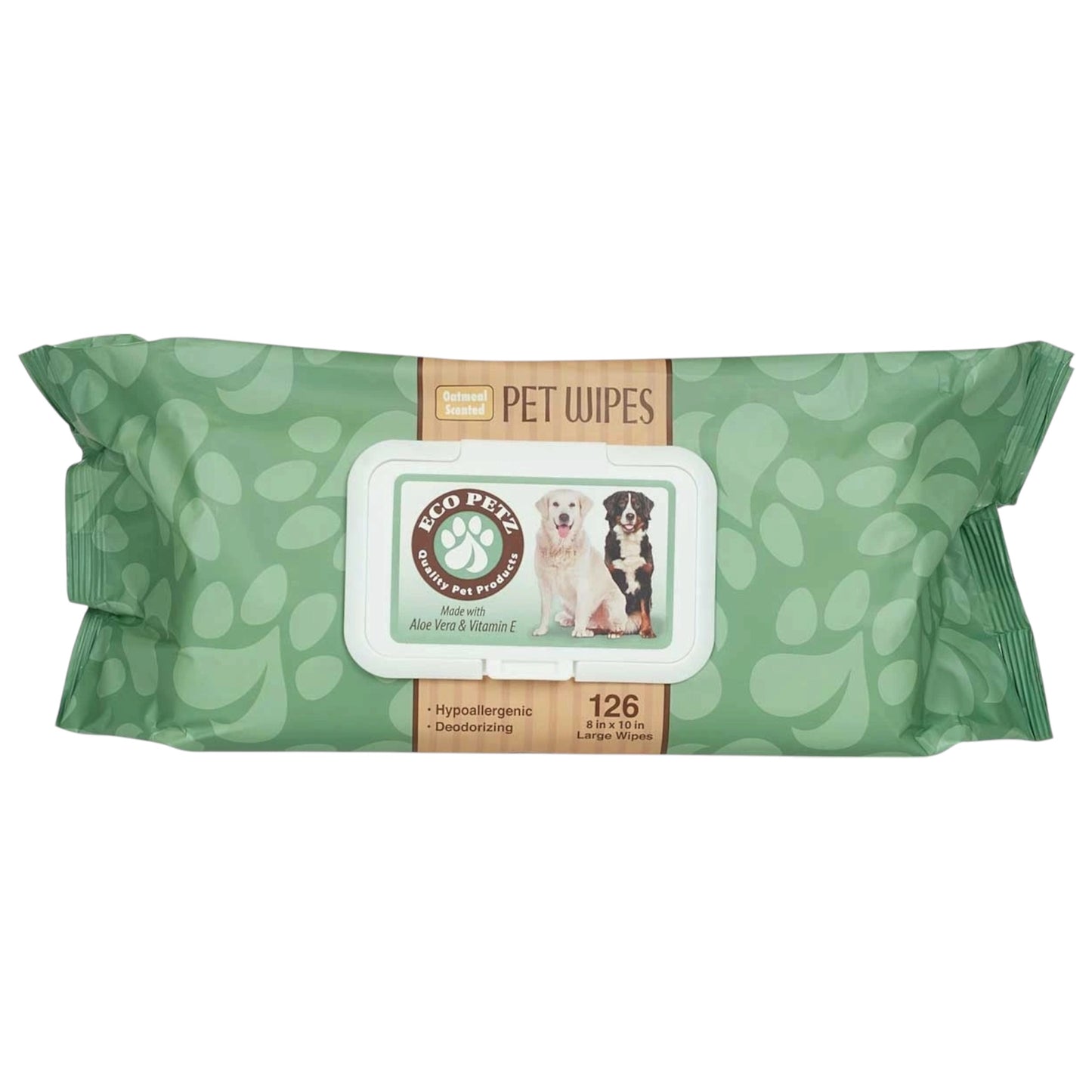 Eco Petz Pet Wipes, 126 wipes