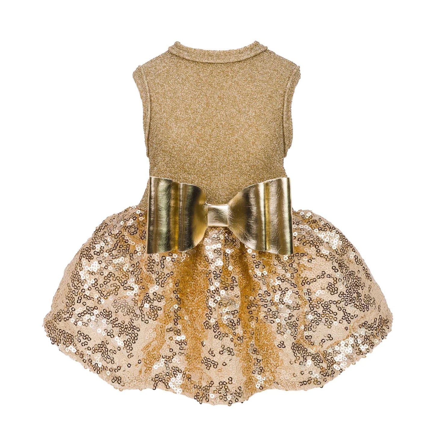 Sparkly Sequin Gold Fancy Dress