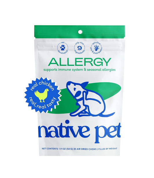 Suplemento para alergias para perros Allergy Native pet