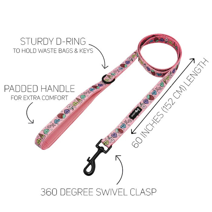 Sassy Woof- Pechera ajustable y correa I Chews You