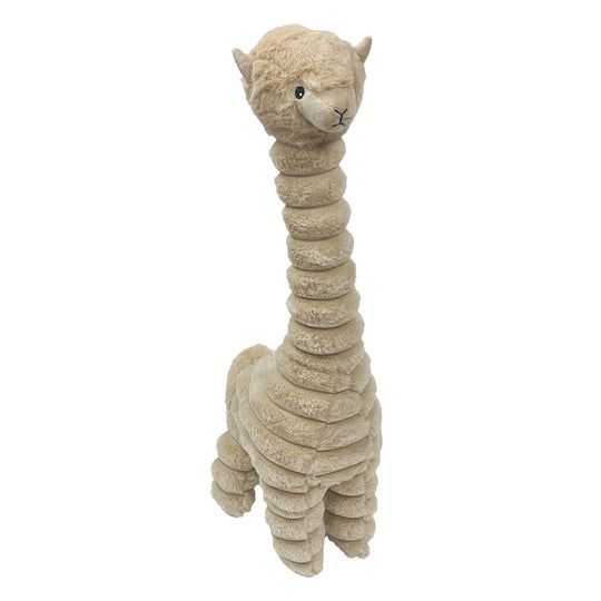 Alpaca Plush Dog Toy, 26" Soft Squeaky Play Toy XL
