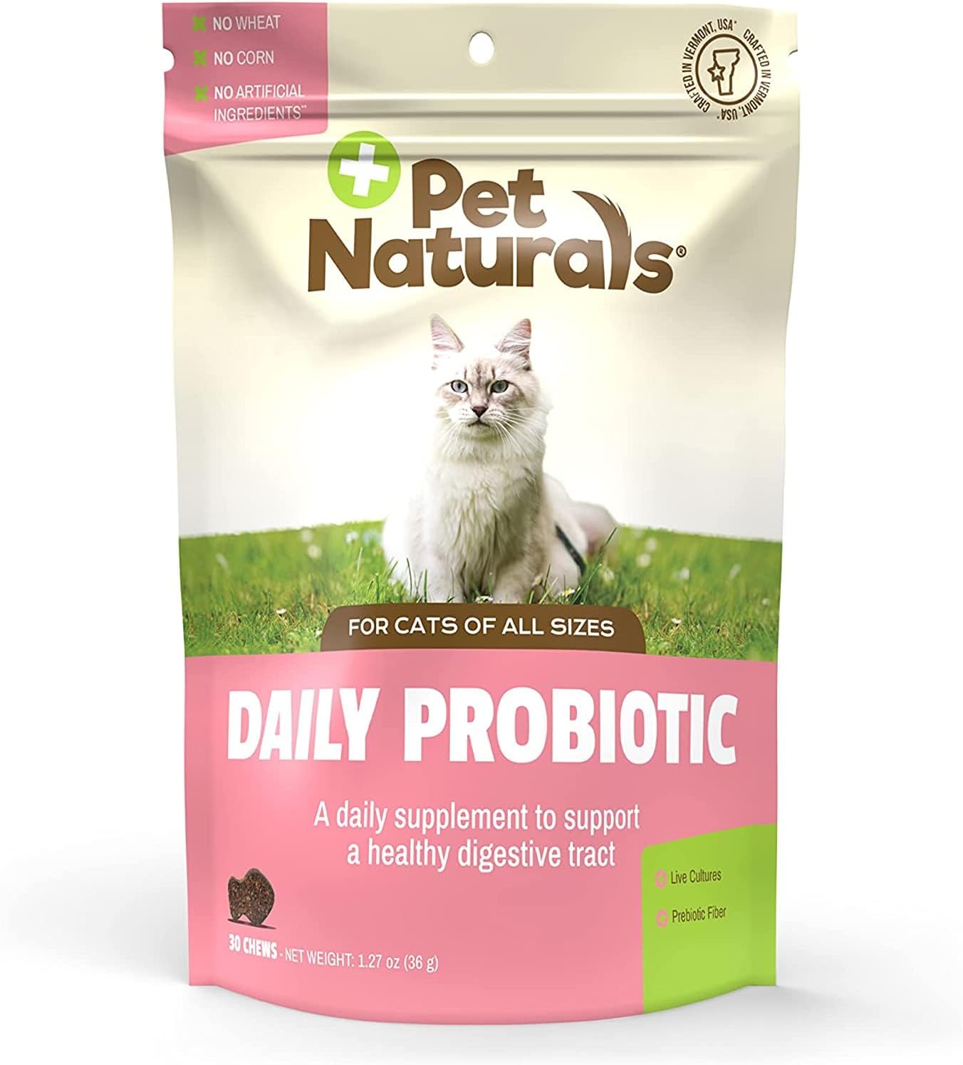 Pet Naturals Probiótico diario para gatos