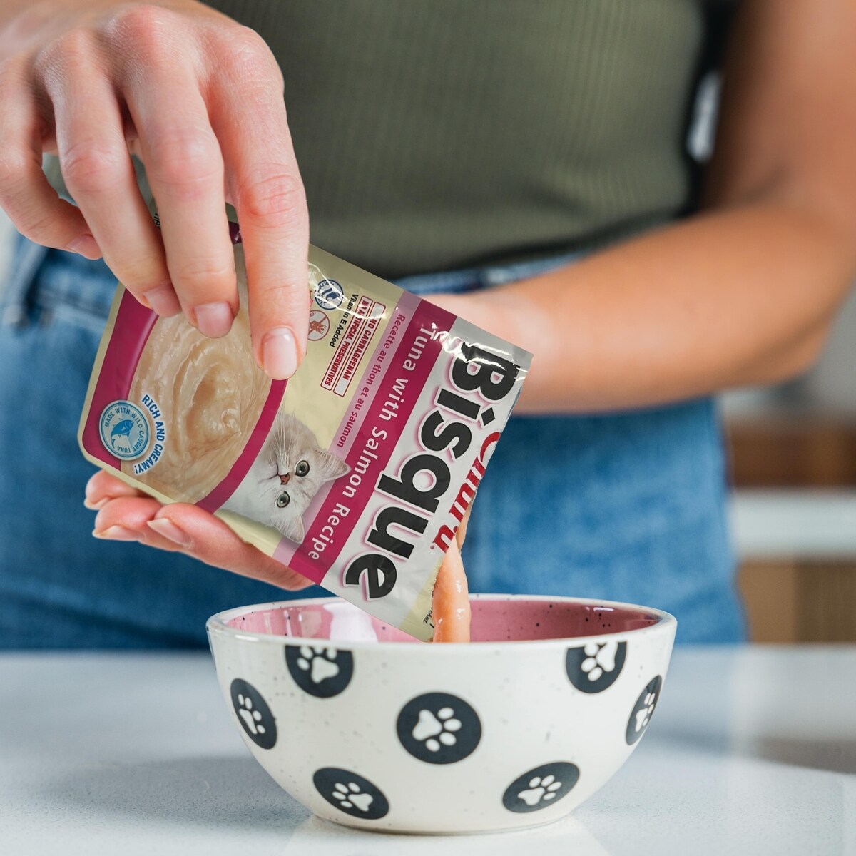 Inaba Churu Bisque Tuna with Salmon
