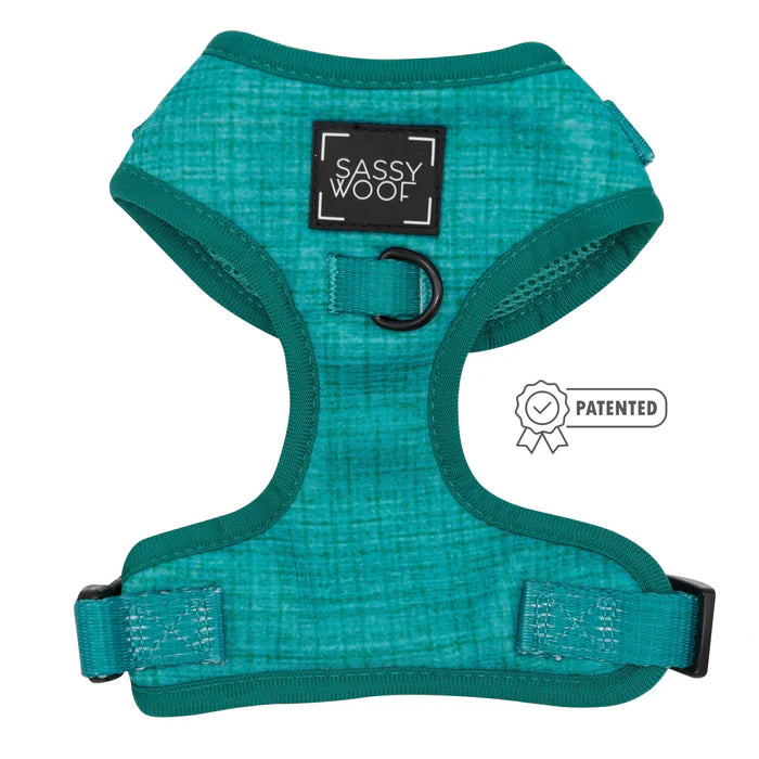 Sassy woof- pechera ajustable y correa