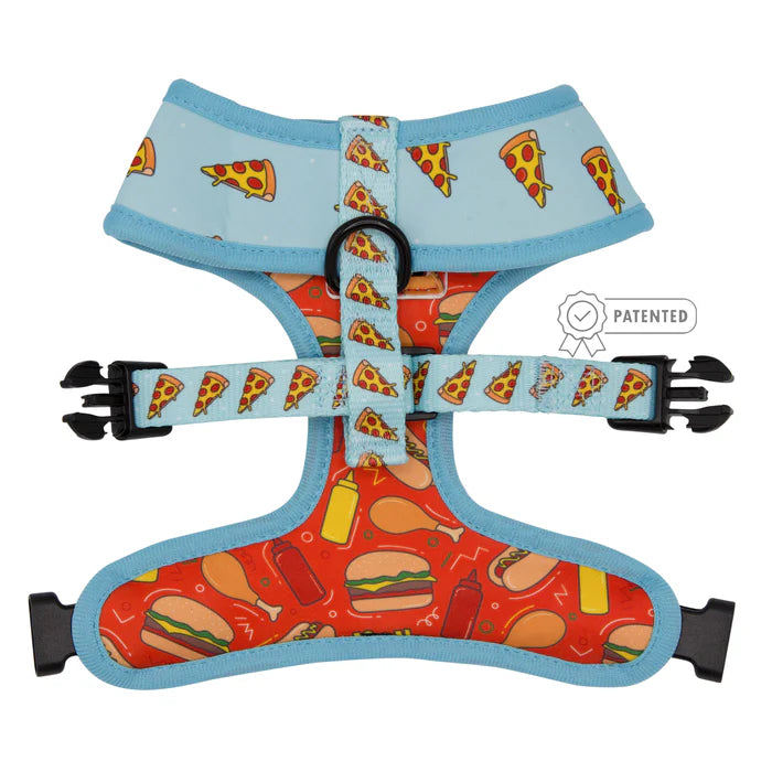 Sassy woof- Dog Reversible Harness - One Hot Pupperoni