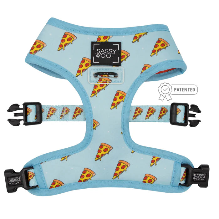 Sassy woof- Dog Reversible Harness - One Hot Pupperoni