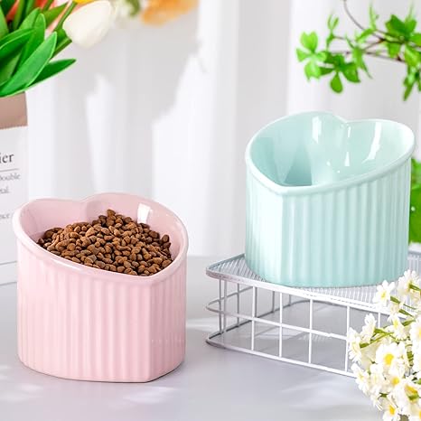 Plato de ceramica elevado inclinado libre de plomo y cadmio