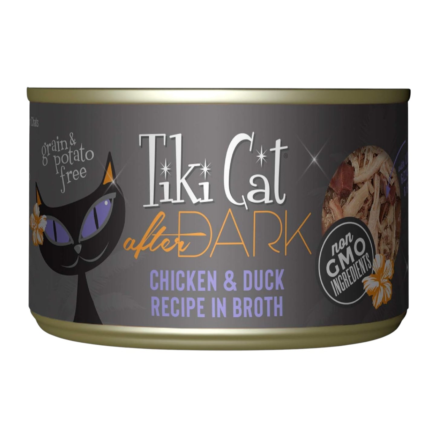 Tiki Cat After Dark lata por unidad 5.5 onzas