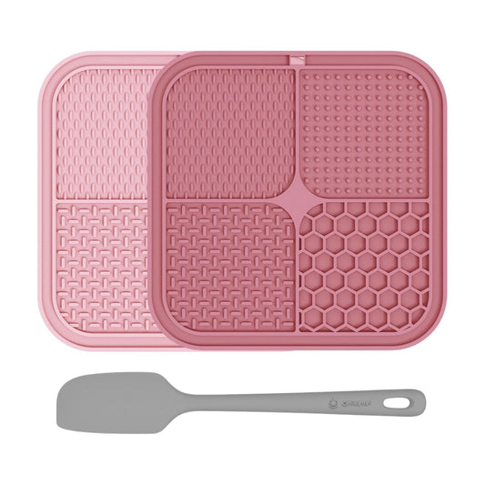 Paquete de 2 alfombrillas para lamer