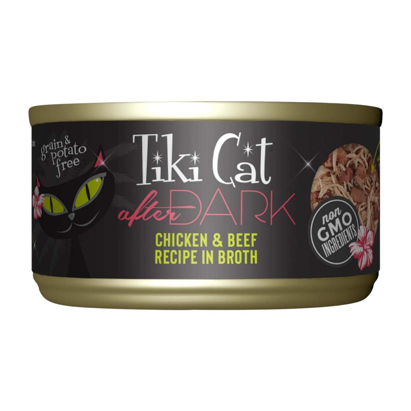 Tiki Cat After Dark, lata por unidad 2.8 onzas
