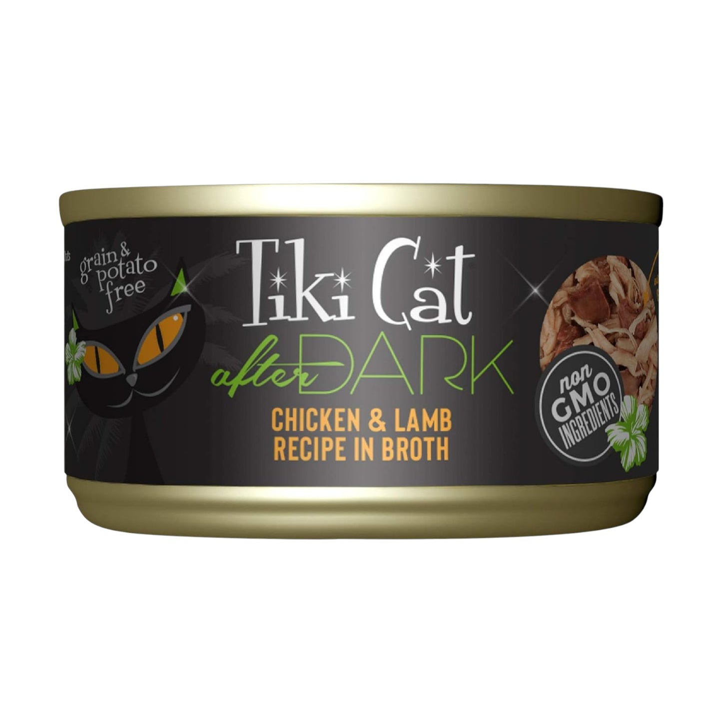 Tiki Cat After Dark, lata por unidad 2.8 onzas
