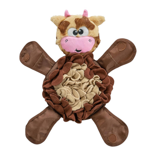 Outward Hound by Nina Ottosson Snuffle Palz - Rompecabezas de felpa para perros con alfombrilla para olfatos, antideslizante