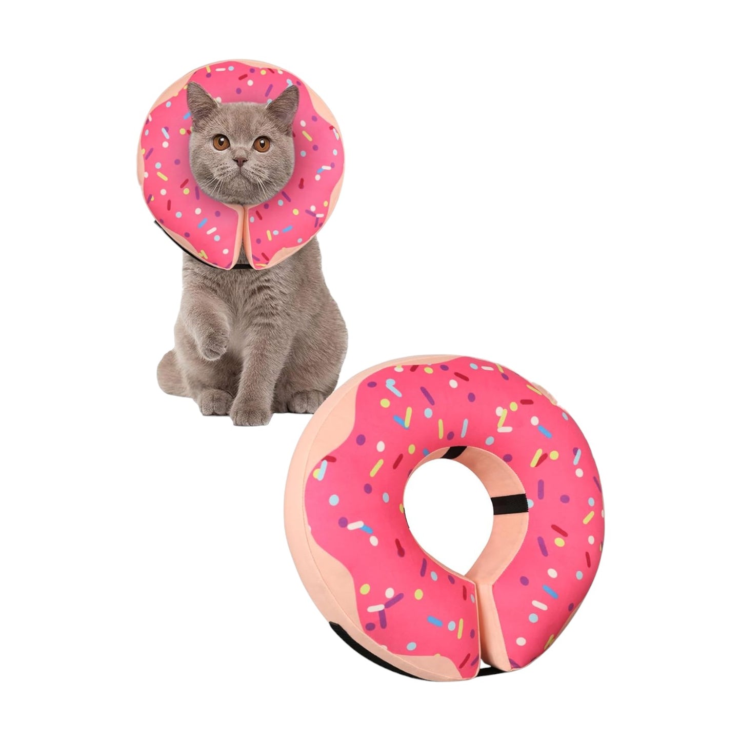 Collar de dona de recuperación para perros y gatos