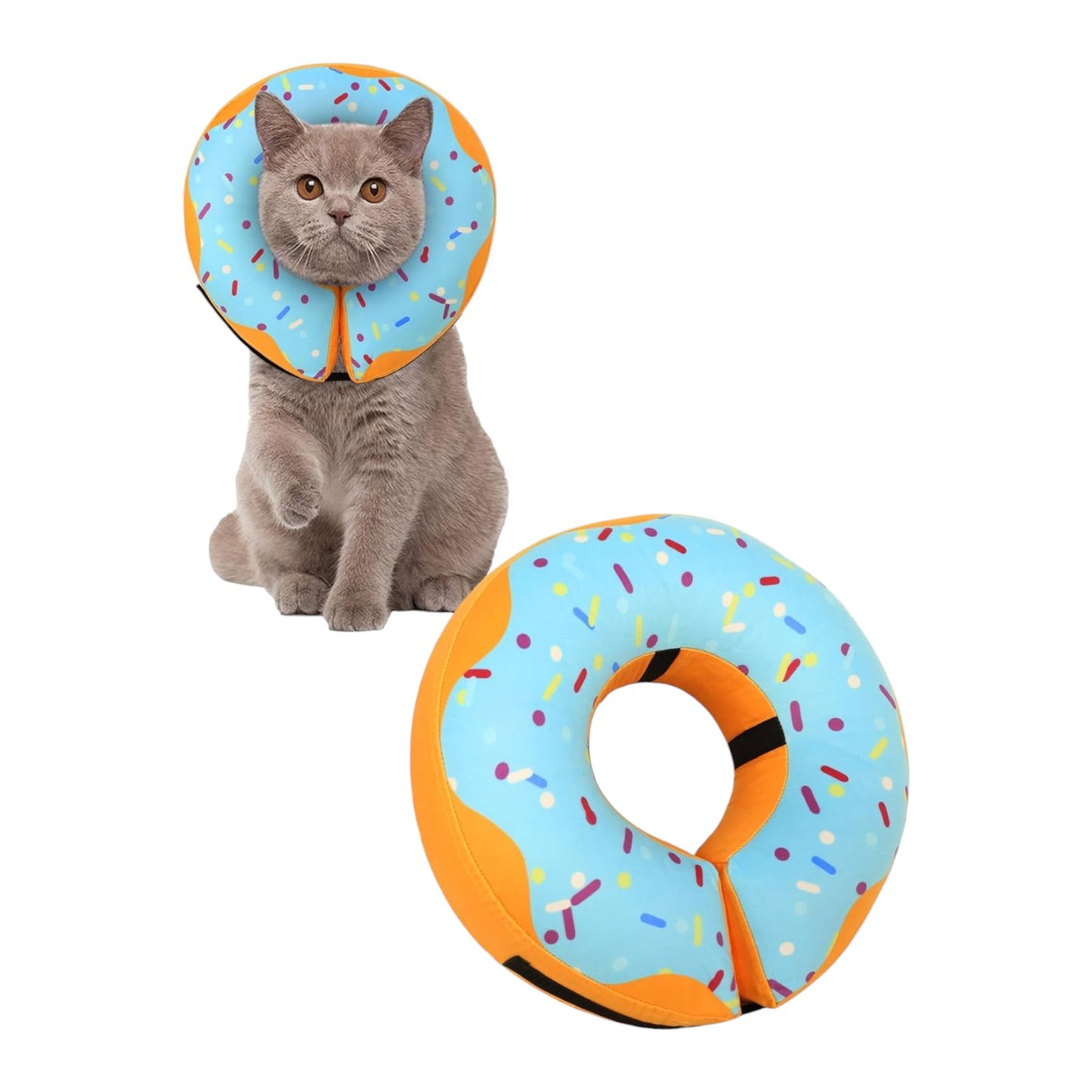 Collar de dona de recuperación para perros y gatos