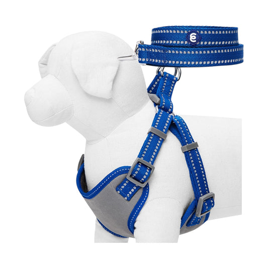 Blueberry Pet  - Juego de arnés reflectante para perro grande