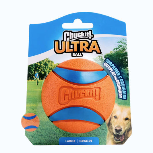 Chuckit! Ultra Rubber Ball Tough Dog Toy, Large