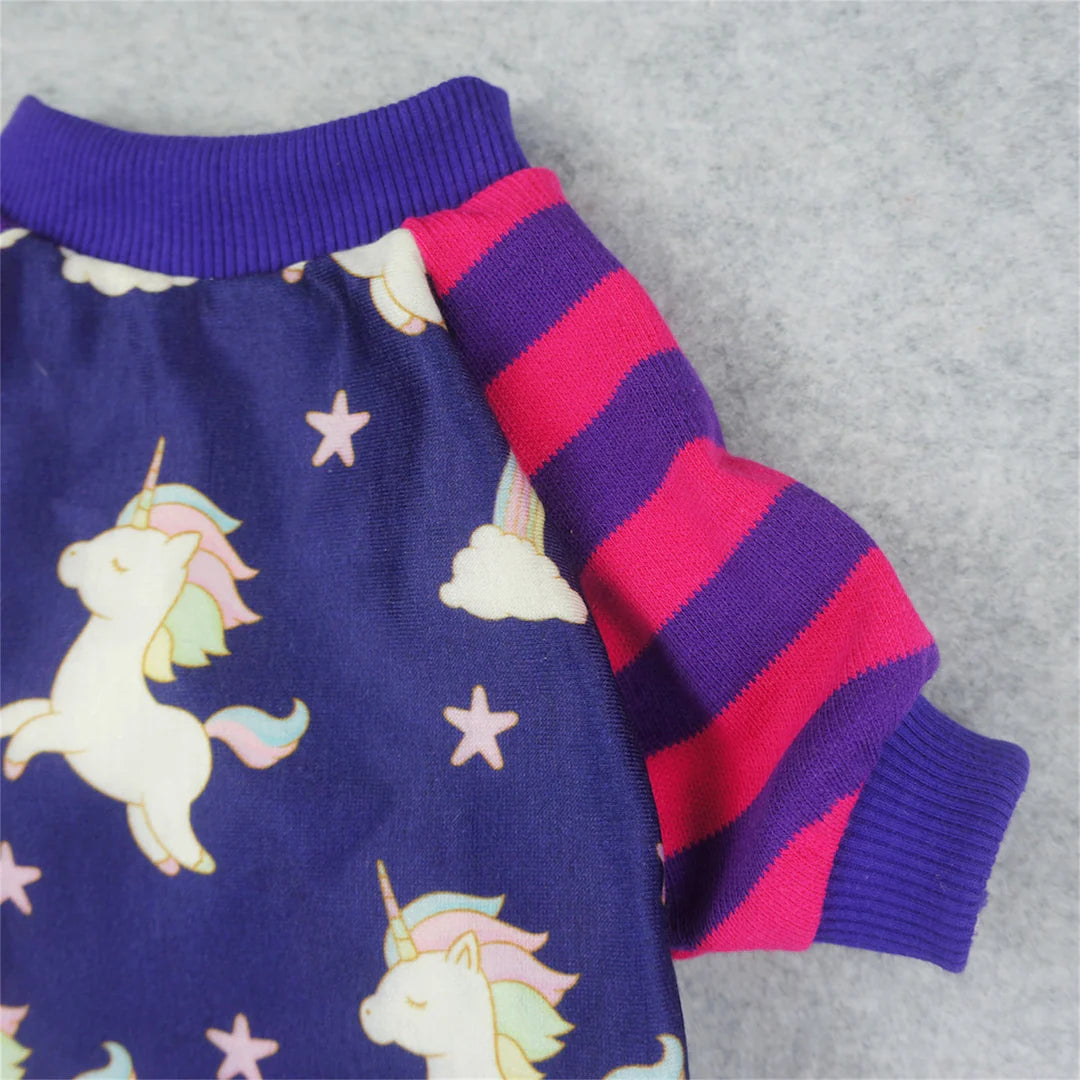 Camisa Unicornio morada