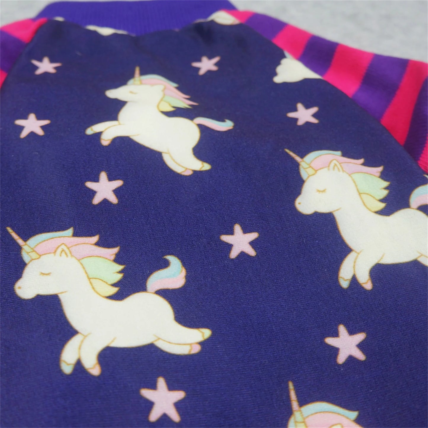 Camisa Unicornio morada