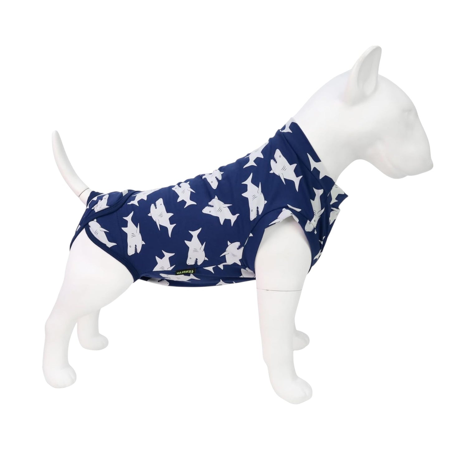 traje de recuperación para perros, algodón