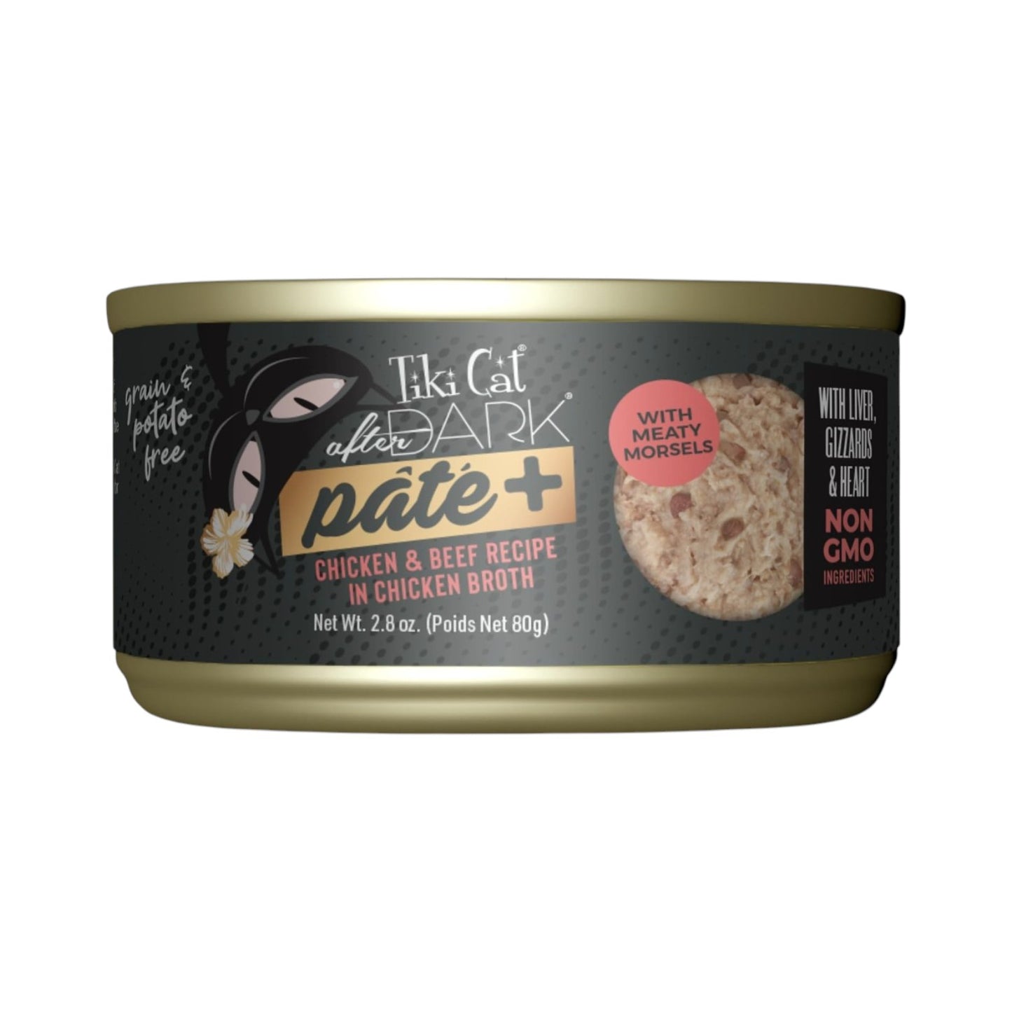 Tiki cat after dark paté + unidad