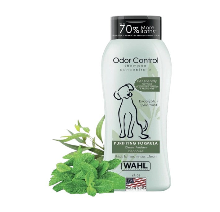 Wahl USA - Shampoo para control de olores para perros 24 onzas